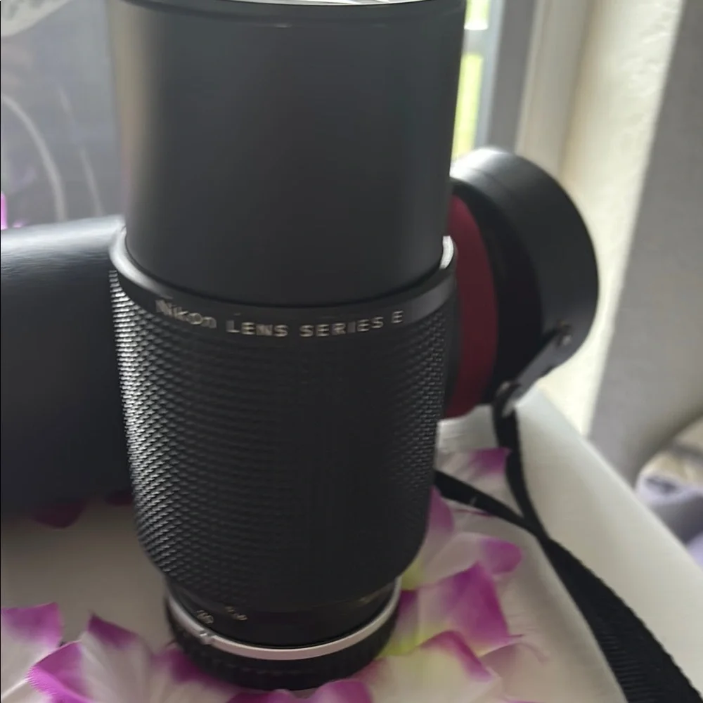Nikon Series E Black Lens with Textured Grip